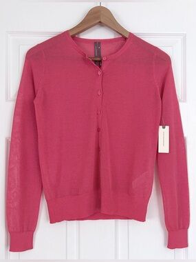 NWT Anthropologie Fitted Sheer Cardigan Size XXS